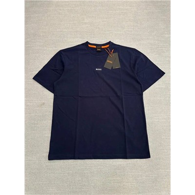 Базовая футболка с небольшим вышитым логотипом  (5 цветов ) ХУГ*О