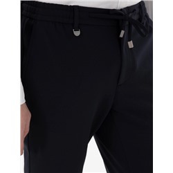 Lacivert Klasik Jogger Pantolon