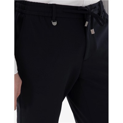 Lacivert Klasik Jogger Pantolon