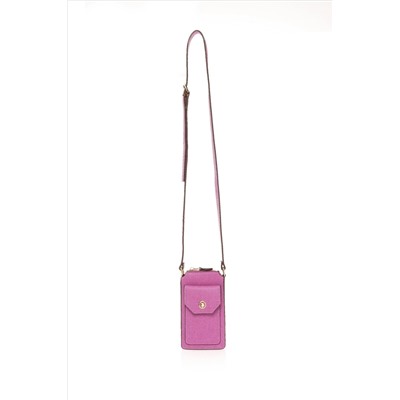 Kadın Menekşe Telefon Çantası