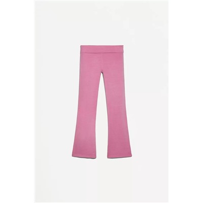 Set camiseta y legging flare efecto lavado