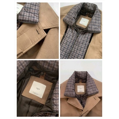 Мужское пальто со съёмным воротником МАНГ*О