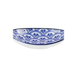 Rêve Bleu Belfort New Bone China Oval Tabak