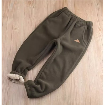 Детские штаны на флисе 3-12 лет.