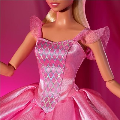 Barbie Signature Ballet Wishes Doll, Collectible Fashion Doll in Satiny, Pink Tutu with Blonde Hair and Giftable Packaging