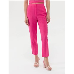 Fuşya Kumaş Pantolon