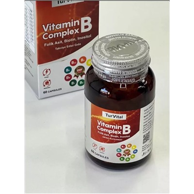 Vitamin B Complex 60 cap TurVital