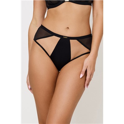 HOLLY BLACK Трусы высокие SUBTILLE