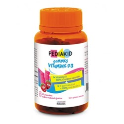 Gommes vitamin D3  60 mar PEDIAKID