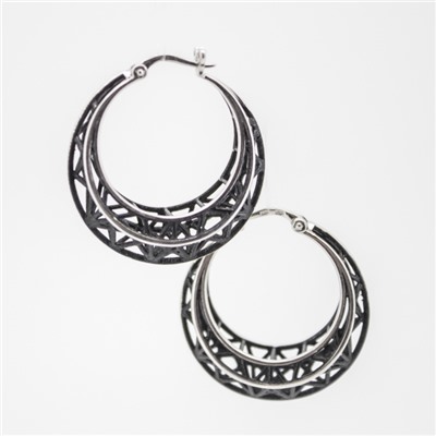 Серьги серебро 52925SB