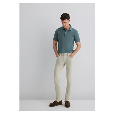Mavi James Ekru Comfort Gabardin Pantolon 0042431024