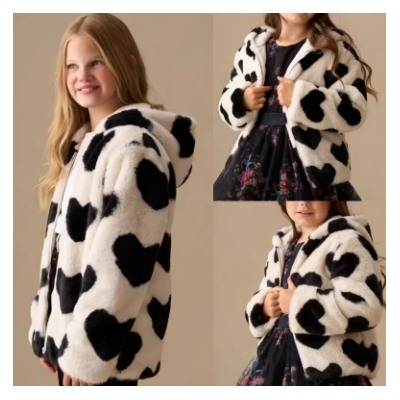 Шубка для девочек. Экспорт