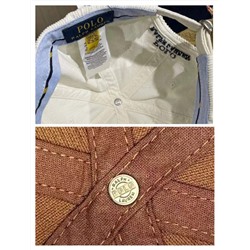 Вельветовая бейсболка унисекс   Pol*o Ralp*h Laure*n