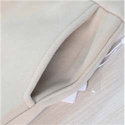 Женские облегающие повседневные брюки с высокой талией  на флисовой подкладке