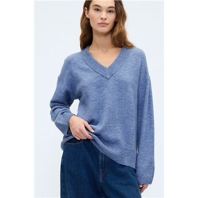 Oversized V-Neck Sweater