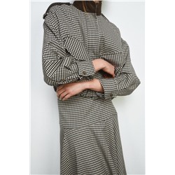 ZW COLLECTION CHECK BOMBER JACKET