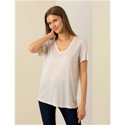 Ekru Regular Fit Tişört