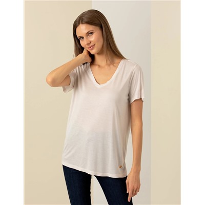 Ekru Regular Fit Tişört
