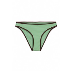 Braga bikini clásica contraste verde