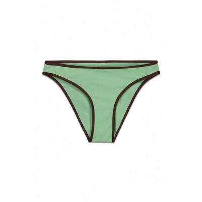 Braga bikini clásica contraste verde
