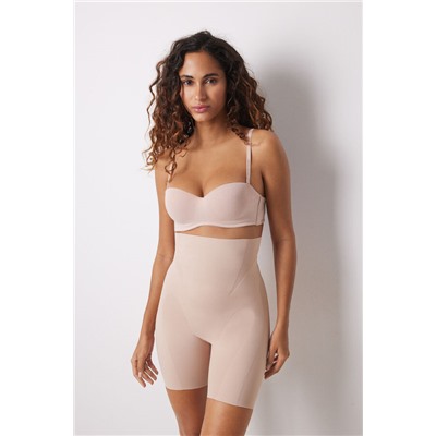 Pantalón ciclista reductor y push up nude