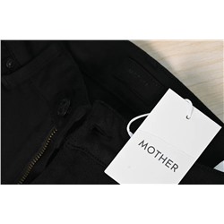 Женские эластичные хлопковые брюки с высокой талией