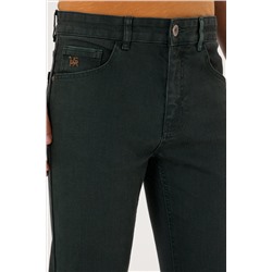 Erkek Yeşil Jean Pantolon