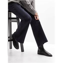 Оригинальный заказ международной торговли The Ro*w, короткие демисезонные женские ботинки на плоской подошве "Челси" с боковой молнией