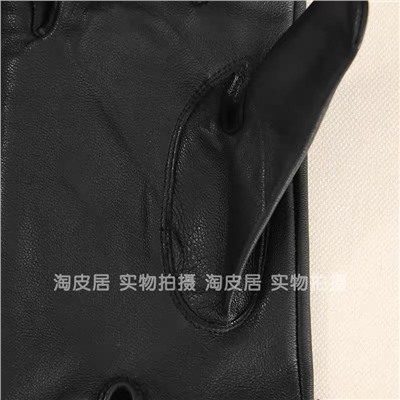 Женские кожаные перчатки с утеплением  Mang*o