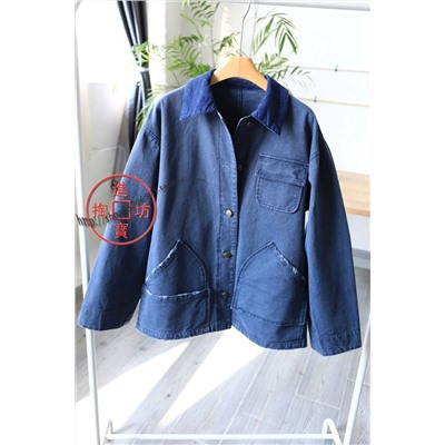 Джинсовая куртка модель унисекс   Prad*a 🤍