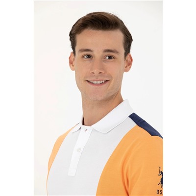 Erkek Turuncu Polo Yaka Tişört