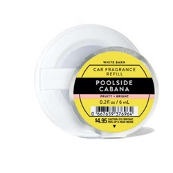 Poolside Cabana Car Fragrance Refill