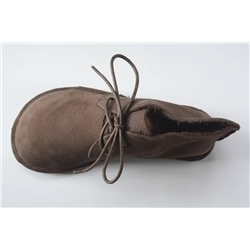 Повседневные короткие ботинки из натуральной кожи