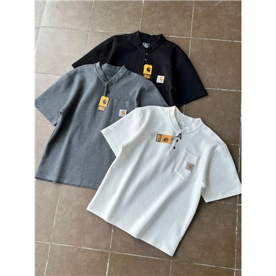 Мужская футболка на пуговицах