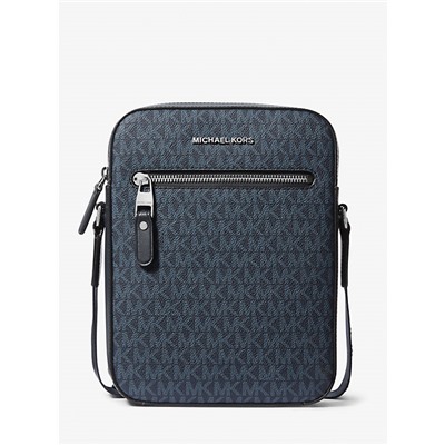 Michael Kors Mens Varick Logo Flight Bag