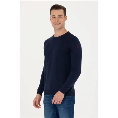 Erkek Lacivert Kazak