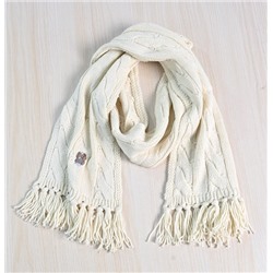 Классический вышитый шарф из смеси шерсти РАЛЬ*Ф Л