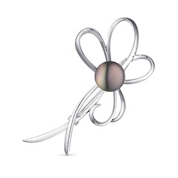 Брошь серебряная 925 арт.56056S2