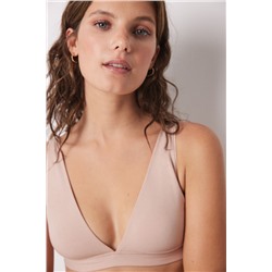 Sujetador triangular LOVELY halter beige