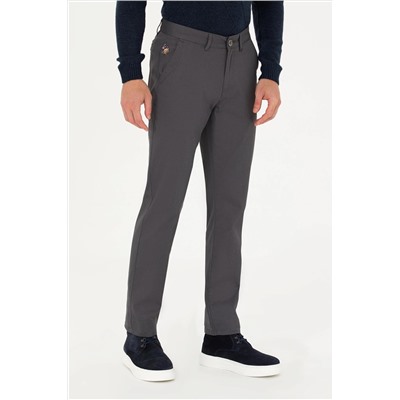 Erkek Antrasit Kanvas Pantolon