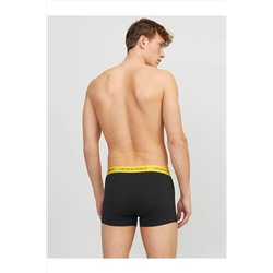 Jack & Jones Jack Jones Jacleo Solıd Trunks 5 Pack Erkek Siyah Boxer 12250613-02