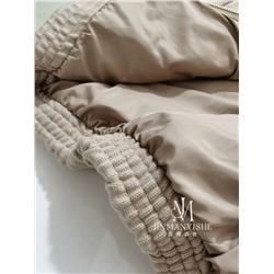 Женская куртка с вязаной фактурой