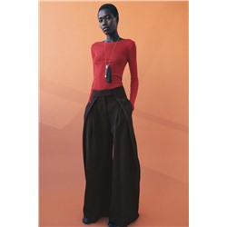 PANTALÓN FLUIDO PINZAS PINZAS ZW COLLECTION