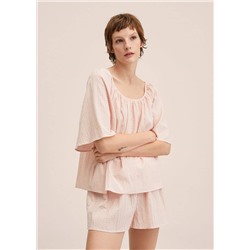 Pack pijama algodón -  Mujer | MANGO OUTLET Melilla