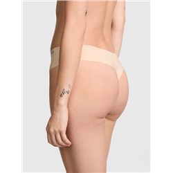 No-Show High-Leg Thong Panty