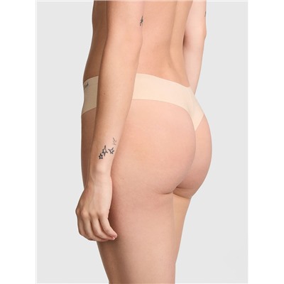 No-Show High-Leg Thong Panty