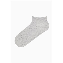 Penti Mixed Pattern Siyah Gri 5li Patik Çorap