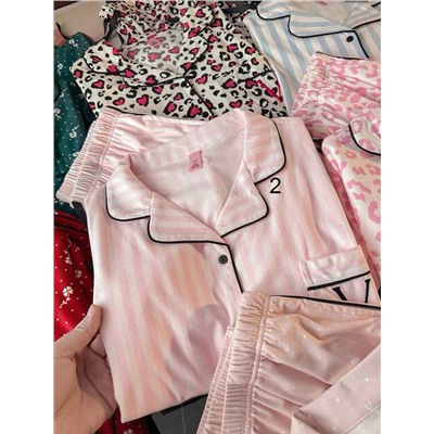 Теплая мягкая фланелевая пижама Виктория Сикре*т