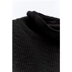 FEW ITEMS LEFT RIBBED FINE KNIT SWEATER