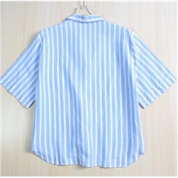 Свободная повседневная рубашка с короткими рукавами Экспорт